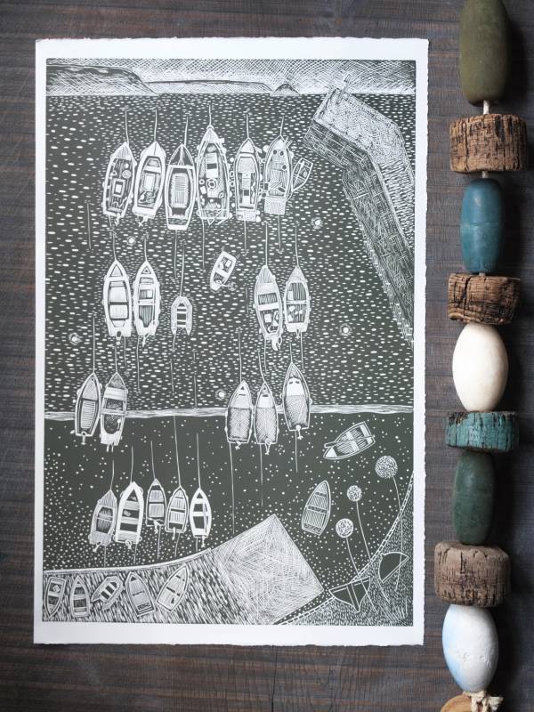 - a , Print by Mark Lord, measuring 58 x 38 cm (H x W) £75